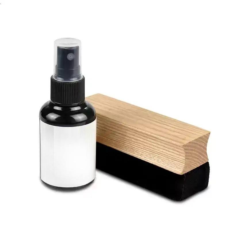 Vinyl Record Cleaner - Juego 2 en 1 de cepillo