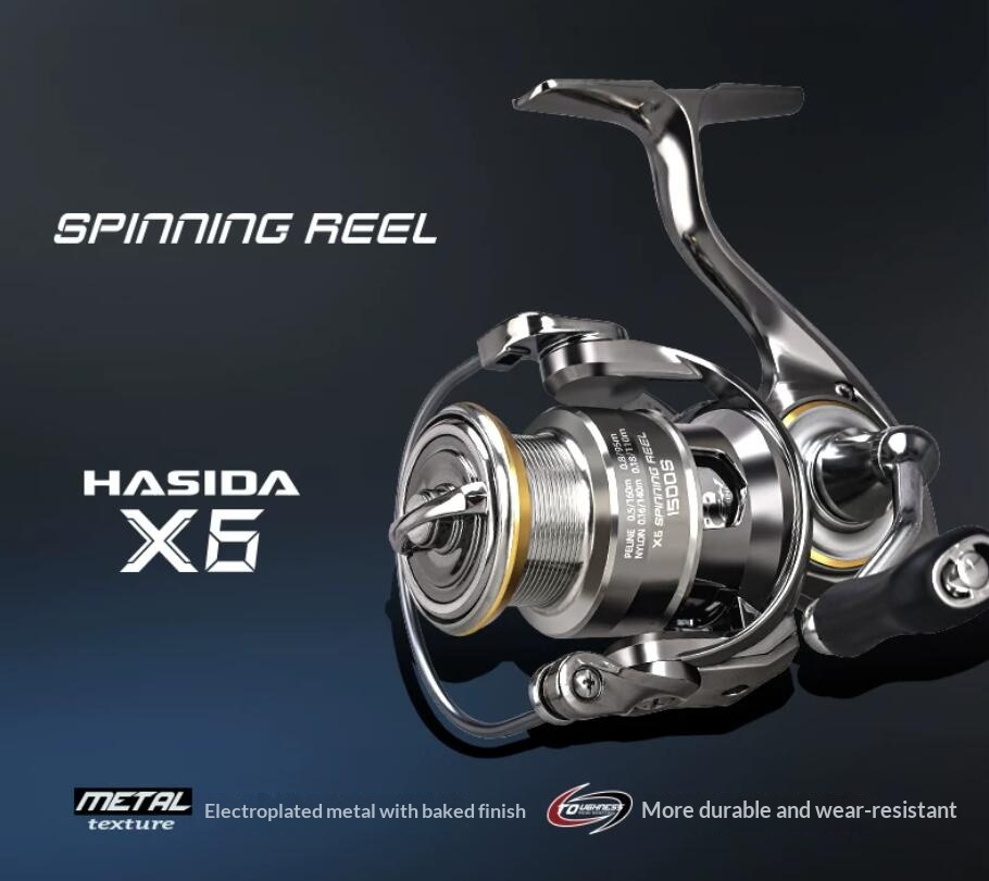 Developing Tank Reel - Carrete de pesca Hasida X6, con