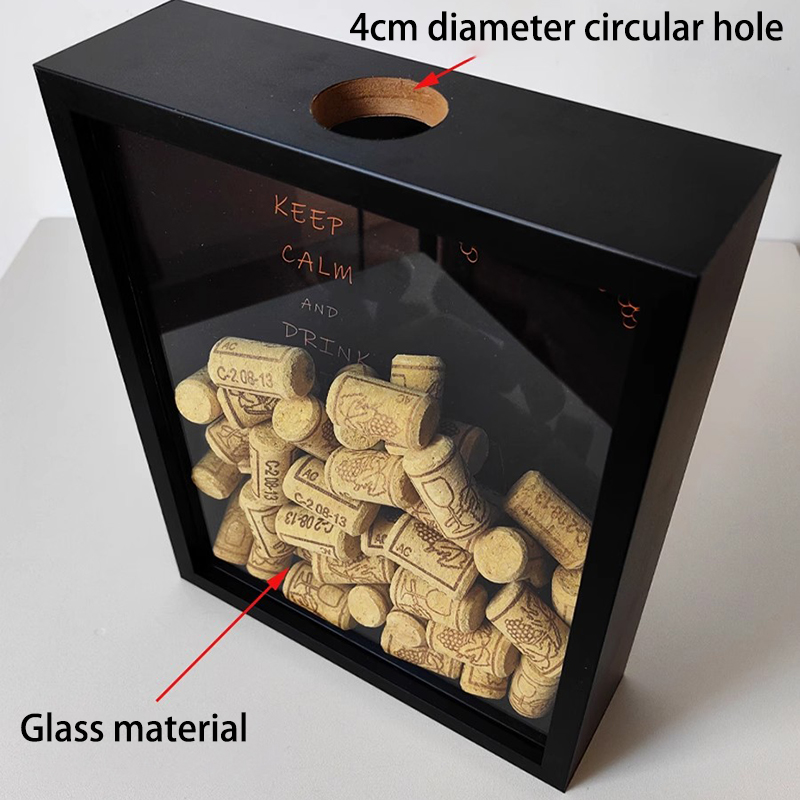Marco de exhibición de corcho  - Vintage Collectible Bottles reseña y precio