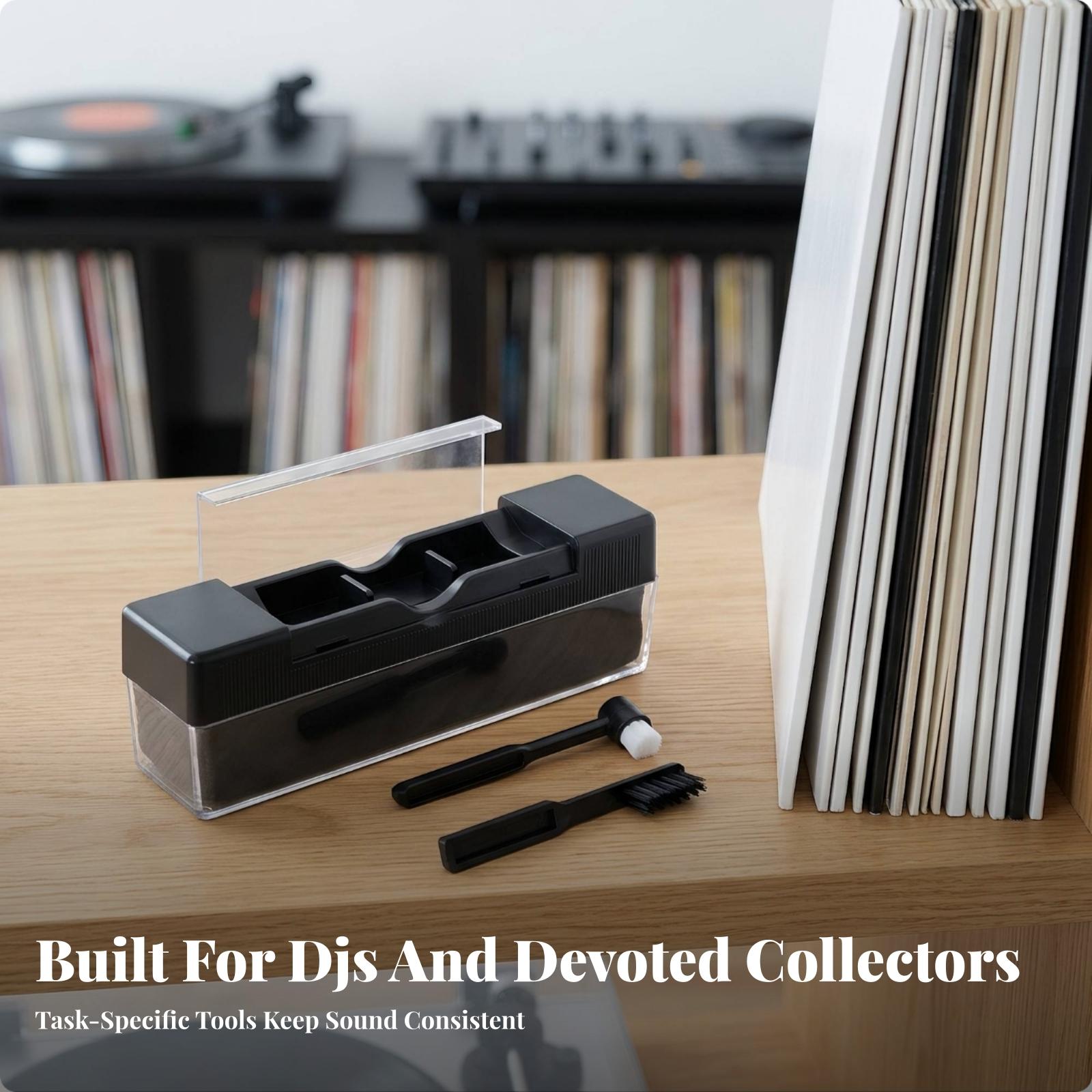 Kit de cepillos de plástico pa - Vinyl Record Cleaner reseña y precio